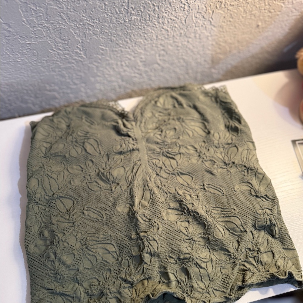 Tilly's Olive Textured Tank Top